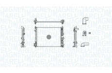 Chladič, chlazení motoru MAGNETI MARELLI 350213022200
