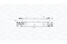 Chladič, chlazení motoru MAGNETI MARELLI 350213221200