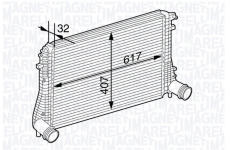 Chladič turba MAGNETI MARELLI 351319202840