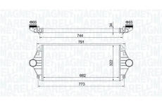 Chladič turba MAGNETI MARELLI 351319204600