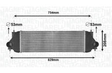 Chladič plniaceho vzduchu MAGNETI MARELLI 351319205180