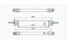 Chladič plniaceho vzduchu MAGNETI MARELLI 351319205870