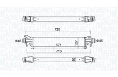 Chladič plniaceho vzduchu MAGNETI MARELLI 351319205880