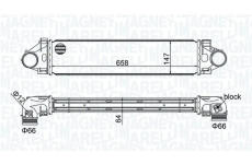 Chladič plniaceho vzduchu MAGNETI MARELLI 351319205940