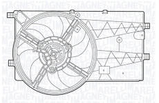 Větrák, chlazení motoru MAGNETI MARELLI 069422554010