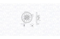 Ventilátor chladenia motora MAGNETI MARELLI 069422888010