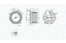 vnitřní ventilátor MAGNETI MARELLI 069412236010