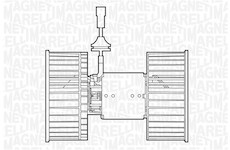 vnitřní ventilátor MAGNETI MARELLI 069412534010