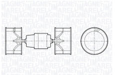 vnitřní ventilátor MAGNETI MARELLI 069412670010