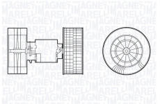 vnitřní ventilátor MAGNETI MARELLI 069412693010