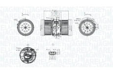 vnitřní ventilátor MAGNETI MARELLI 069412748010