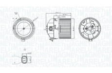 vnitřní ventilátor MAGNETI MARELLI 069412751010