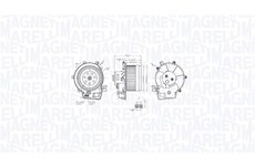 vnitřní ventilátor MAGNETI MARELLI 069412763010