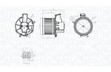Vnútorný ventilátor MAGNETI MARELLI 069412778010