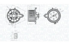 Vnútorný ventilátor MAGNETI MARELLI 069412782010