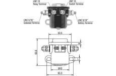 Elektromagnetický spínač pre żtartér MAGNETI MARELLI 940113050017