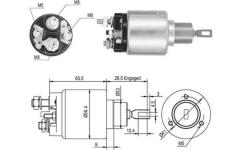 Elektromagnetický spínač pre żtartér MAGNETI MARELLI 940113050048