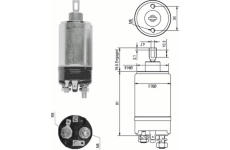 Elektromagnetický spínač, startér MAGNETI MARELLI 940113050088