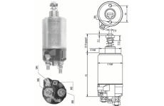 Elektromagnetický spínač, startér MAGNETI MARELLI 940113050091