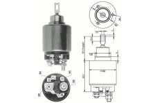 Elektromagnetický spínač pre żtartér MAGNETI MARELLI 940113050124