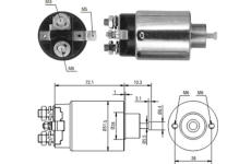 Elektromagnetický spínač, startér MAGNETI MARELLI 940113050224