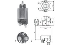 Elektromagnetický spínač pre żtartér MAGNETI MARELLI 940113050235