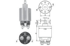 Elektromagnetický spínač pre żtartér MAGNETI MARELLI 940113050238