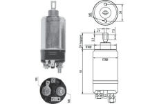 Elektromagnetický spínač, startér MAGNETI MARELLI 940113050247
