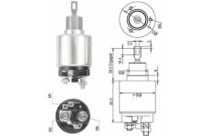 Elektromagnetický spínač pre żtartér MAGNETI MARELLI 940113050274