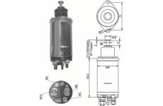 Elektromagnetický spínač, startér MAGNETI MARELLI 940113050303