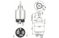 Elektromagnetický spínač, startér MAGNETI MARELLI 940113050321