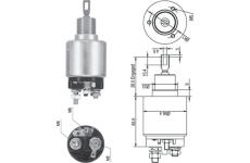 Elektromagnetický spínač, startér MAGNETI MARELLI 940113050344