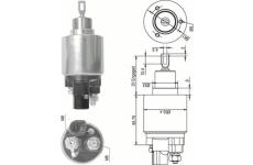 Elektromagnetický spínač pre żtartér MAGNETI MARELLI 940113050349