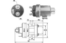 Elektromagnetický spínač pre żtartér MAGNETI MARELLI 940113050357