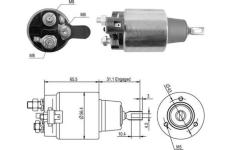 Elektromagnetický spínač, startér MAGNETI MARELLI 940113050364