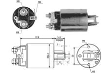 Elektromagnetický spínač, startér MAGNETI MARELLI 940113050393