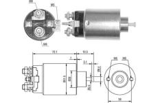 Elektromagnetický spínač pre żtartér MAGNETI MARELLI 940113050396