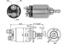 Elektromagnetický spínač pre żtartér MAGNETI MARELLI 940113050402