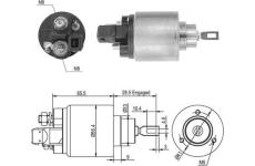 Elektromagnetický spínač, startér MAGNETI MARELLI 940113050415