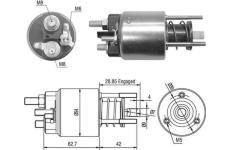 Elektromagnetický spínač, startér MAGNETI MARELLI 940113050453