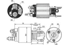 Elektromagnetický spínač pre żtartér MAGNETI MARELLI 940113050458