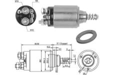 Elektromagnetický spínač pre żtartér MAGNETI MARELLI 940113050478