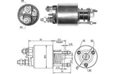 Elektromagnetický spínač pre żtartér MAGNETI MARELLI 940113050497