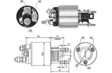 Elektromagnetický spínač, startér MAGNETI MARELLI 940113050526