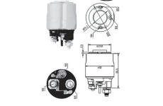 Elektromagnetický spínač pre żtartér MAGNETI MARELLI 940113050570