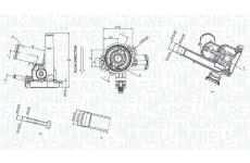 Termostat chladenia MAGNETI MARELLI 352317005100