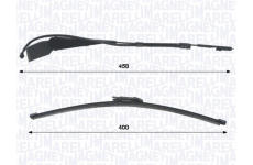 Stěrač-sada, čiżtění oken MAGNETI MARELLI 000723180457