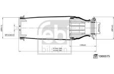 Mech, zaveseni kabiny FEBI BILSTEIN 1000075