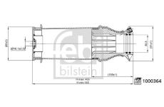 Mech, zaveseni kabiny FEBI BILSTEIN 1000364
