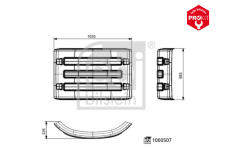Blatník FEBI BILSTEIN 1000507